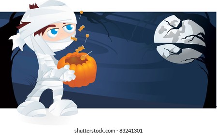 halloween mummy