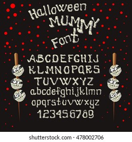 Halloween Mummy Font