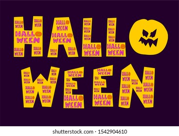 Halloween - nice and funny writing