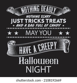 Halloween niche creative t-shirt design