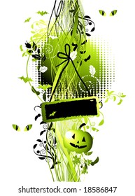 Halloween night background
