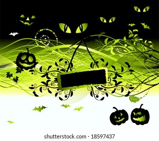 Halloween night background