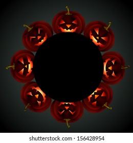 halloween night design with space for your text