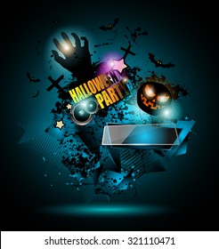 Halloween Club Flyer Images Stock Photos Vectors Shutterstock