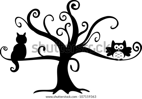 halloween cat tree