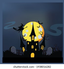 halloween night party evil icon