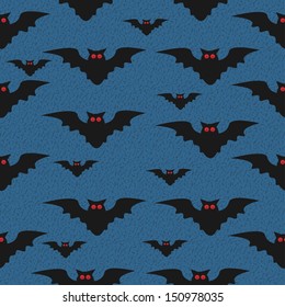 halloween night seamless pattern