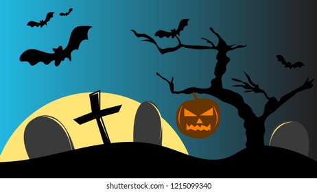 Halloween night terror