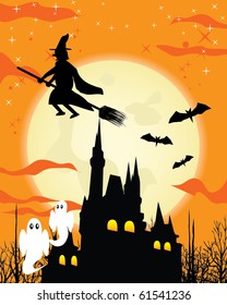 Halloween night theme