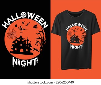 Halloween Night... Halloween t-shirt design