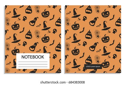 Halloween notebook cover 