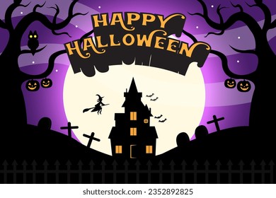 Halloween October Illustration Creepy Background
