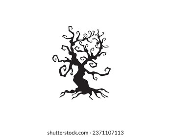  Halloween on a white background. Vector illustration