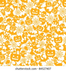 Halloween orange background