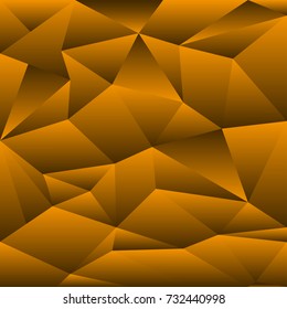 Halloween orange black gradient abstract polygon background wallpaper