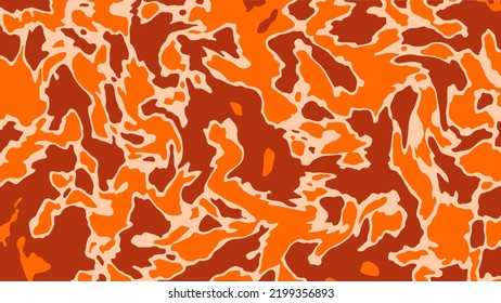 Halloween Orange Camouflage Pattern Background, these shades of autumn colors will be perfect for any holiday promotional banners, invitation cards, clothing, theme party backdrop, and much more!!