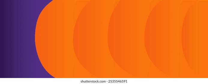 halloween orange pumpkin background. vector illustration