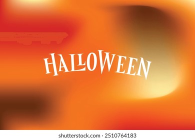 Halloween Orange Purple Mesh Background Vectorss
