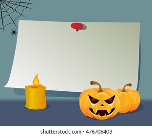 halloween paper board