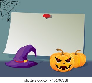 halloween paper board