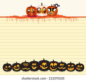Halloween parchment 