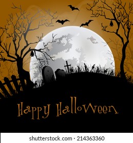 Halloween Party Background.
