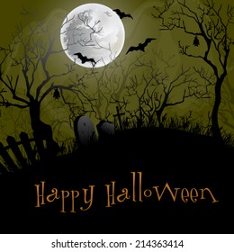 Halloween Party Background.
