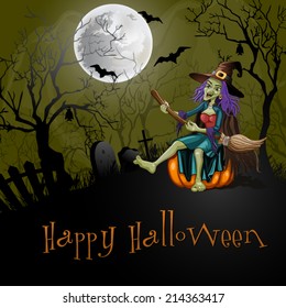 Halloween Party Background.