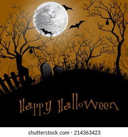 Halloween Party Background.