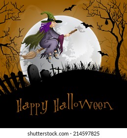 Halloween Party Background.