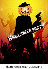 halloween party background 