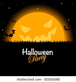 Halloween party background