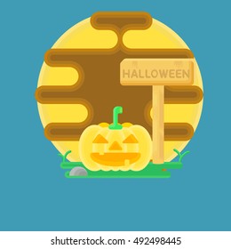 Halloween party background.