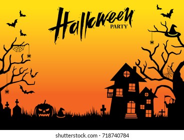 Halloween Party Background