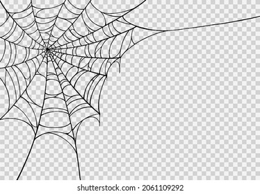 Vector illustration of spider character and web in cartoon style for  Halloween design. Gothic spiderweb 23413739 Vector Art at Vecteezy