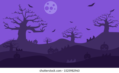 
Halloween party background that can be used to design templates, wallpapers or banner designs