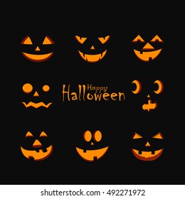Halloween Party Background,Happy Halloween message design background.