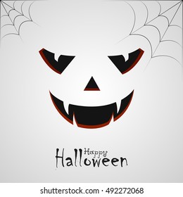 Halloween Party Background,Happy Halloween message design background.
