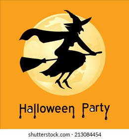 Halloween party for background,postcard,backdrop or poster.
