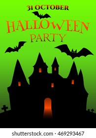 Halloween party banner