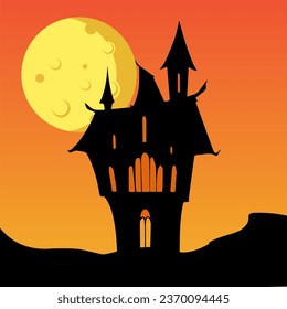 Halloween party, bright banner set. Helloween vector banner design, happy halloween background