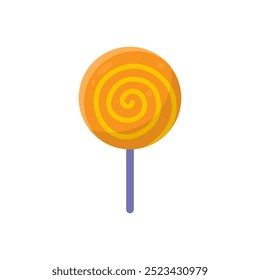 Halloween party candy isolated on white background.