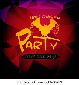 halloween party card
