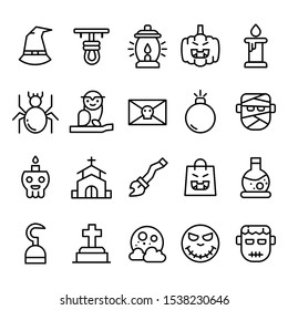 Halloween party celebration symbols use scary costumes