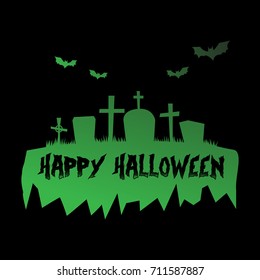 Halloween party design elements