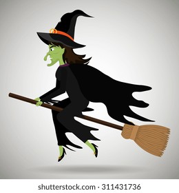 Halloween party design, vector illustration eps 10.