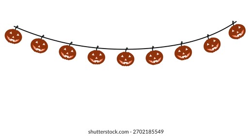 Banderas de la fiesta de Halloween. Decoraciones de fiesta de Halloween