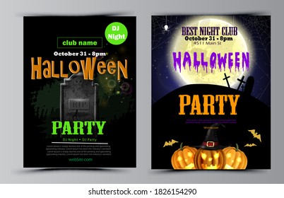 Halloween-Fliegerset