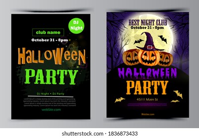 Halloween-Fliegerset