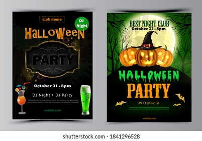 Halloween-Fliegerset